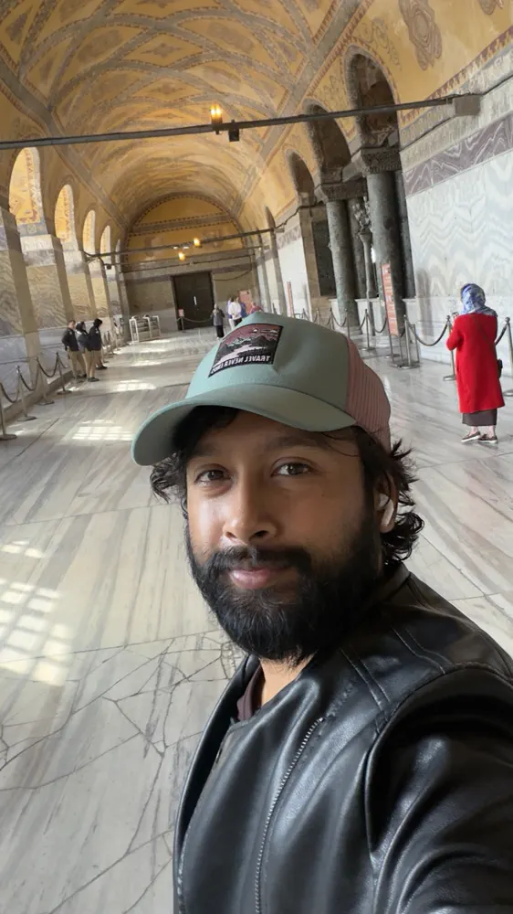 Inside Hagia Sophia